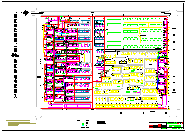 某小区室外综合管网全套工程cad设计图纸-图一