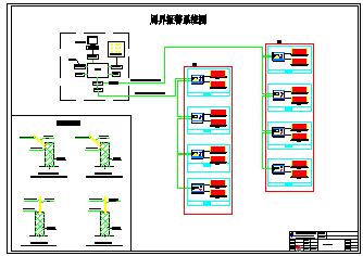 周界（电子围栏）报警系统设计CAD施工图纸-图二
