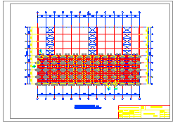 某地轻钢结构厂房钢结构cad毕业设计图（建筑、结构）