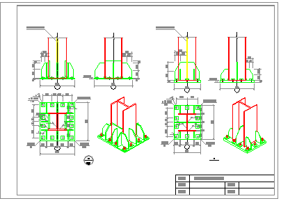 雅居乐多高层钢结构住宅cad方案图纸-图二