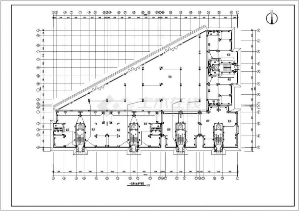 小高层完整电气施工图CAD图纸-图一