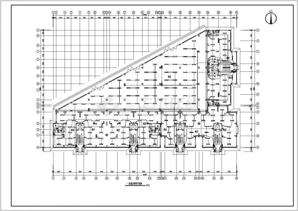 小高层完整电气施工图CAD图纸-图二
