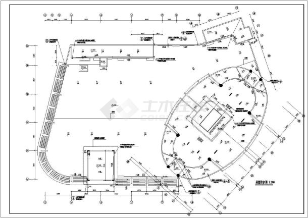 山东省威海市某高层建施图纸全套施工设计CAD图纸-图一