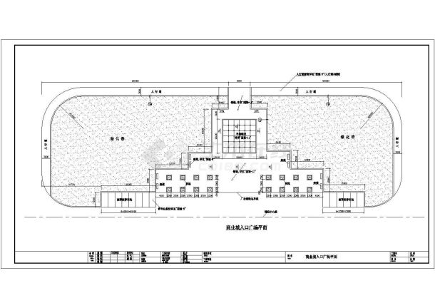 某广场环境CAD详细构造完整设计-图一