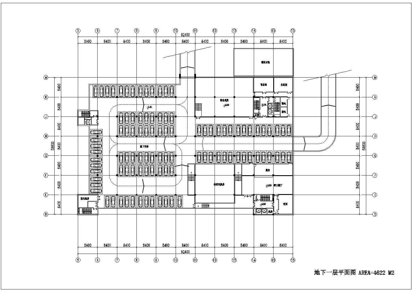 某城市档案馆建筑设计cad施工图