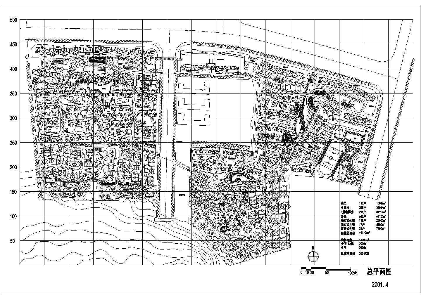 杭州某区域规划CAD大样完整设计图