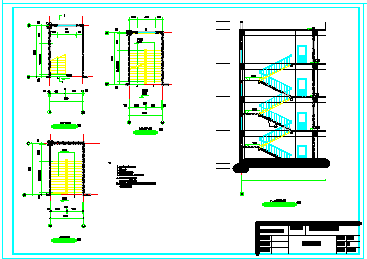 4823平米四层实验楼设计（计算书、建筑、结构图）