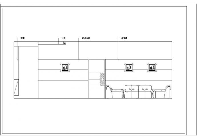 现代和欧式风格别墅全套家装施工设计cad图(含平面布置图)_图1