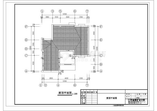 石家庄市卫南新村某2层砖混结构单体别墅建筑设计CAD图纸（含效果图）-图一