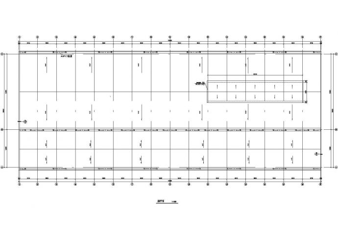 某混凝土排架结构连跨厂房建筑设计cad施工图_图1