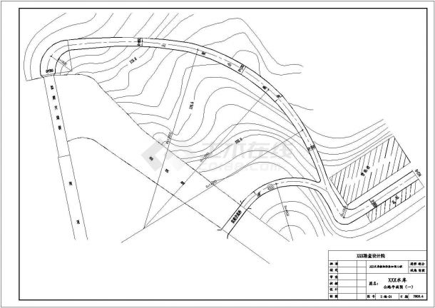 中型水库枢纽除险加固初步设计图（含详细方案和总平面布置图）-图二