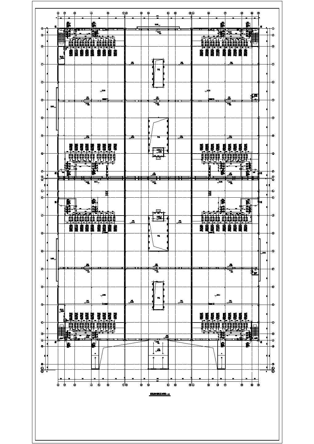 多层商业中心空调通风排烟系统设计施工CAD图纸（甲级院作品）