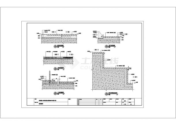 2层别墅展示样板间装修设计CAD图-图一