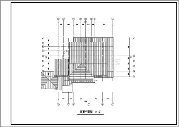 【无锡】某客运站多层司机小楼全套建筑施工设计cad图纸-图一