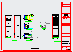 [方案][智能化]某数据中心弱电套设计CAD图-图二