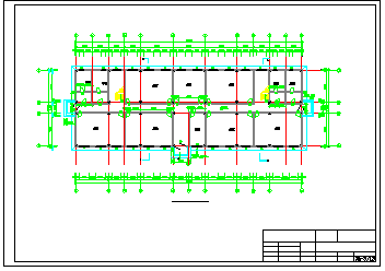 某六层教学楼cad设计(含计算书、建筑结构设计图)-图二