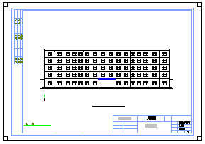 某五层教学楼cad设计(含计算书、建筑结构设计图)-图一