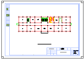 某五层教学楼cad设计(含计算书、建筑结构设计图)-图二