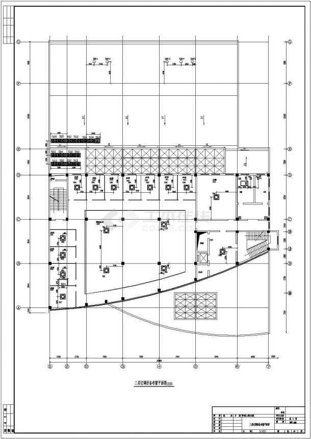 某综合办公楼楼VRV空调系统方案图-图二