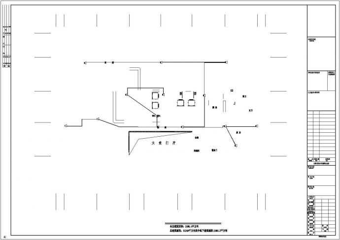 [兰州]某酒店安防与通信系统设计cad全套施工图纸_图1