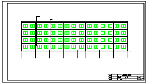 【4层】3100平米综合办公楼cad毕业设计（含计算书、建筑结构图）-图一