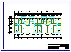 【6层】6000平米框架结构办公楼cad毕业设计（含计算书，建筑、结构图）-图二