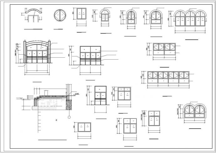大连市求知路某私立幼儿园3层框混结构教学楼全套建筑设计CAD图纸_图1