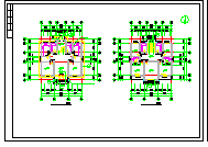 农村别墅建筑施工设计CAD图-图二