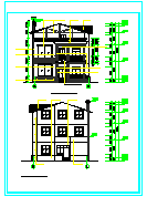 什邡某农村住宅建筑CAD施工设计图纸