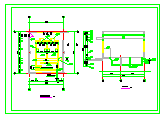加氯加矾车间cad整套结构建筑设计施工图纸-图二