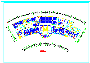 三层长途汽车客运站建筑设计cad施工图纸_图1