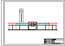 一层655平方米长途汽车客运站建筑设计cad施工图-图二