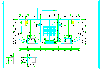 二层长途汽车客运站建筑设计cad施工图-图一