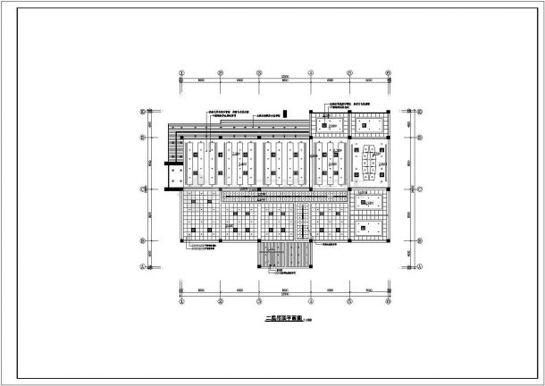 【常州】某郊区多层办公别墅全套建筑施工设计cad图(含总平面图)-图二