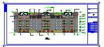 某多层住宅楼的全套建筑设计施工图(cad)-图一