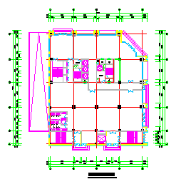 某高层写字楼整套建筑CAD设计施工图纸附带效果图_图1