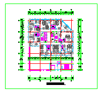 某高层写字楼整套建筑CAD设计施工图纸附带效果图-图二