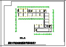 教学楼单体建筑cad设计图带效果图-图二