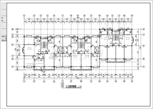 某高档住宅建筑布置参考详图-图一