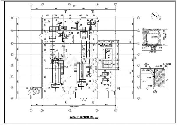某工厂供暖锅炉房规划图-图二