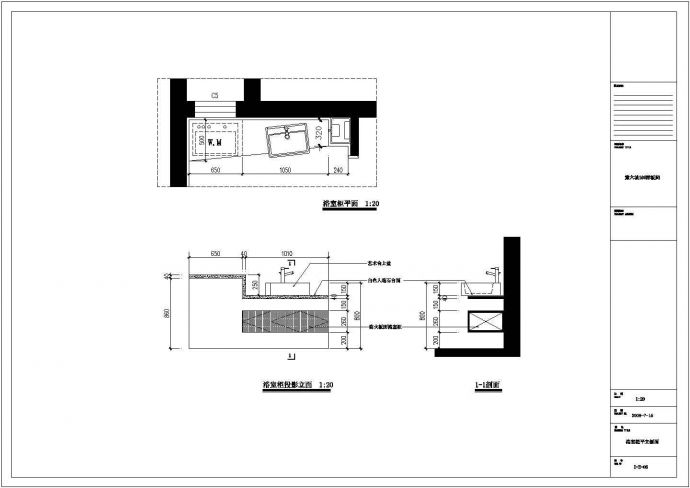现代欧式风格住宅楼全套施工cad图（附实景照片）_图1