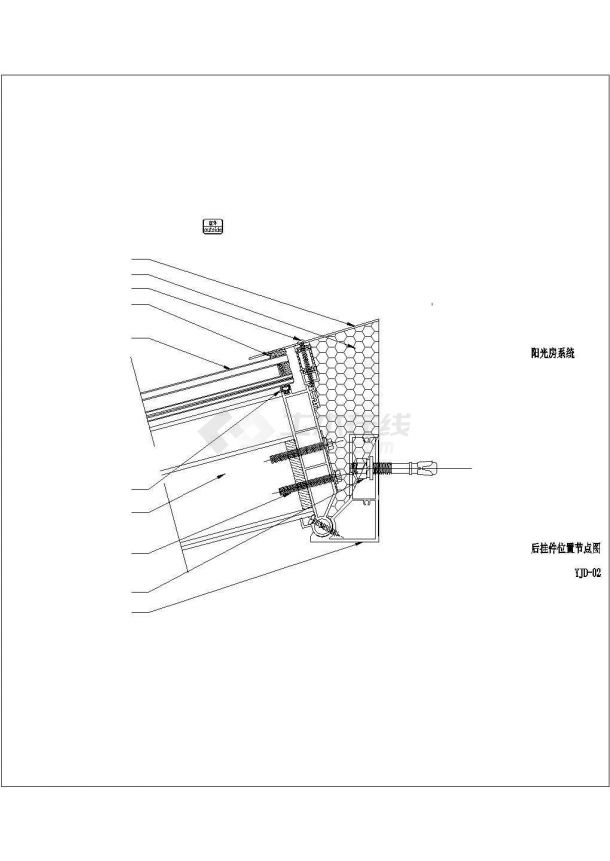 某阳光房系统设计参考布置图-图二