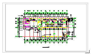 某招待所和大型食堂CAD建筑结构施工设计图纸