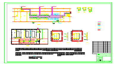 500KV箱式变电站cad施工设计图纸-图二