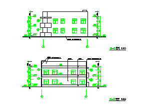 幼儿园建筑平面设计cad施工图-图二