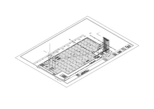 某地区空调施工CAD参考详图-图一