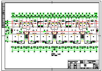 【6层】3470平米六层砖混住宅设计（计算书,答辩PPT,建筑,结构图）-图一
