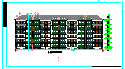 【6层】六层砖混结构住宅楼全套cad图纸及计算书_图1