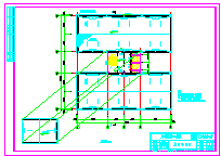 【10层】框剪结构住宅楼全套cad设计（含计算书,建筑图,结构图,总平图）-图二