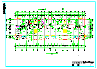 【11层】板式住宅楼施工cad套图（含效果图,建施图,小区总平面图,不含计算书）-图一
